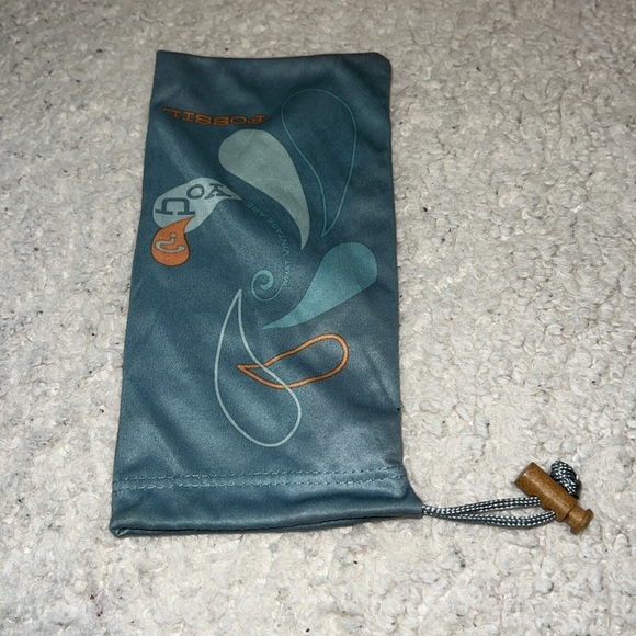 Fossil Vintage Drawstring Bag NWOT - Picture 2 of 6